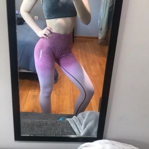 Gymshark pink ombré small